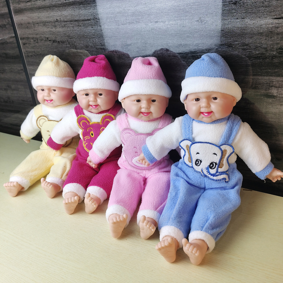 塑胶仿真填充婴儿娃娃家政月嫂育婴师培训婴儿抚触被动操布娃娃