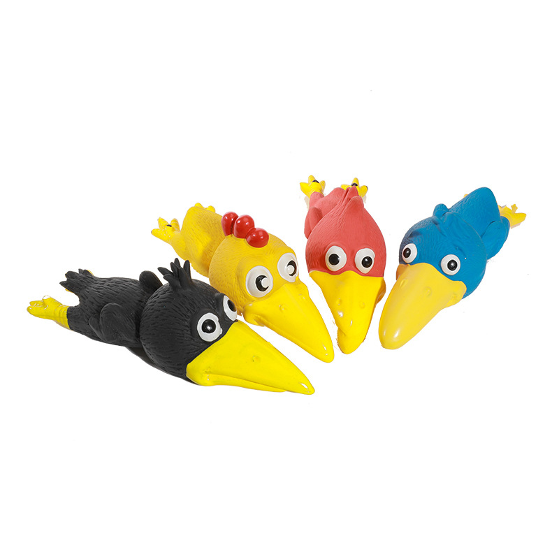 Pet latex toys, dog toys wholesale, latex vocal toys, screaming chicken pet toys wholesale, durable details Picture
