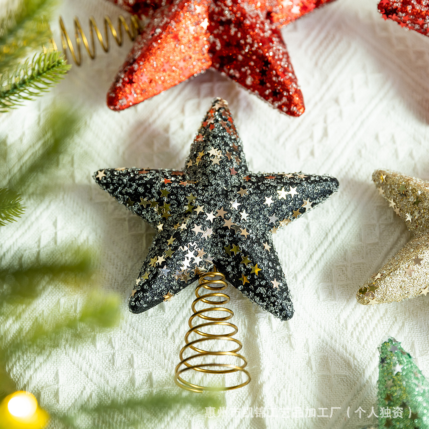 圣诞节/圣诞树苹果袋/圣诞树圣诞用品/圣诞蝴蝶结/圣诞球产品图