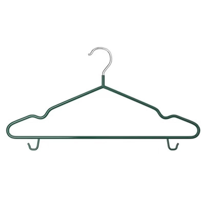 衣架/衣架撑子/童装衣架摆摊木质的/衣架套装/304衣服挂白底实物图