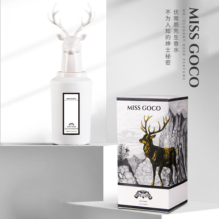 狐狸麋鹿白先生皇室兽首女士持久留香玫瑰动物香水直播爆款麋鹿香