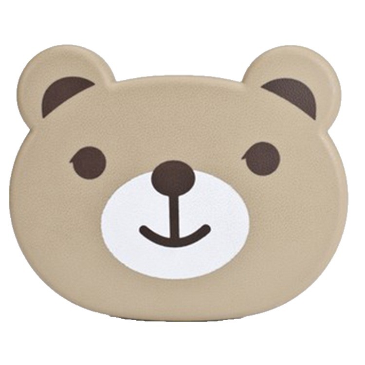 Car folding beverage cup holder, car seat back cartoon dining table, car bear dining table, dining table, plate and storage rack Item Picture