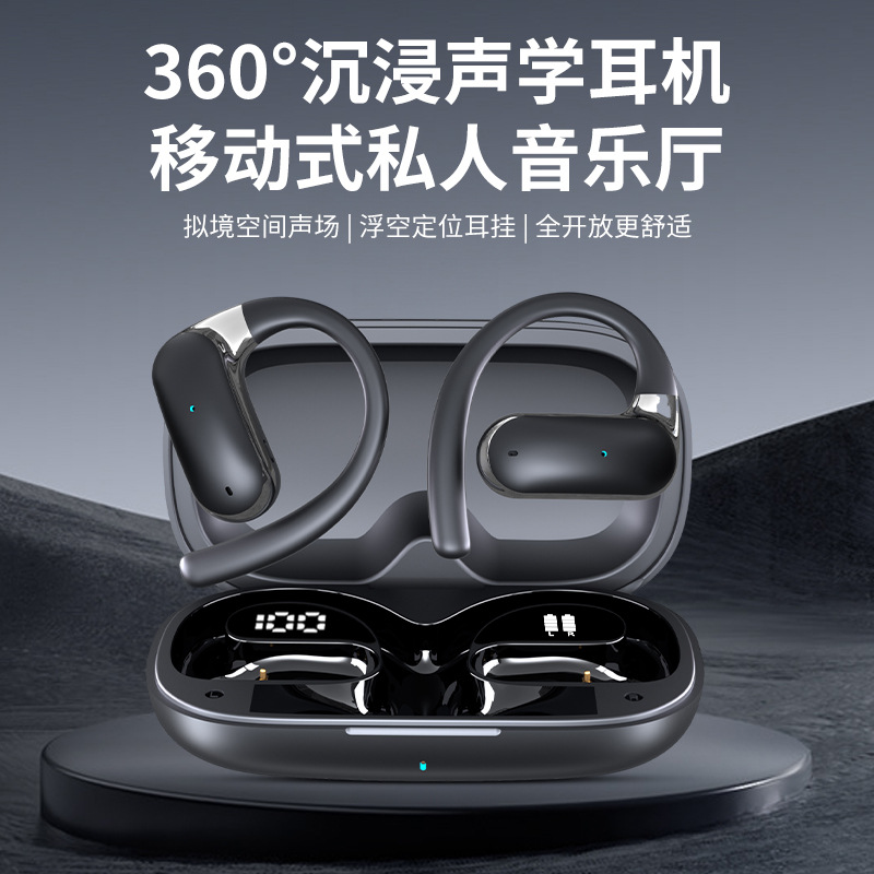 Amazon cross-border blast AI traductor abierto bluetooth auriculares Q65 colgante estilo de oído Specification image