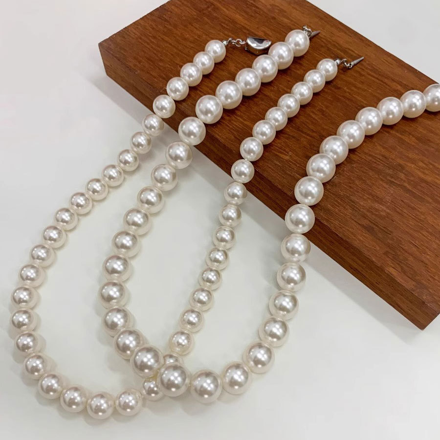 项链/珍珠/鳄鱼皮项链/天然石项链/珍珠项链产品图