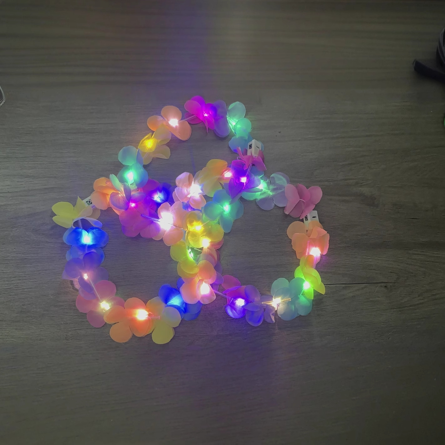 led彩灯串/彩灯/婚庆道具/彩灯氛围灯/暖白灯球产品图