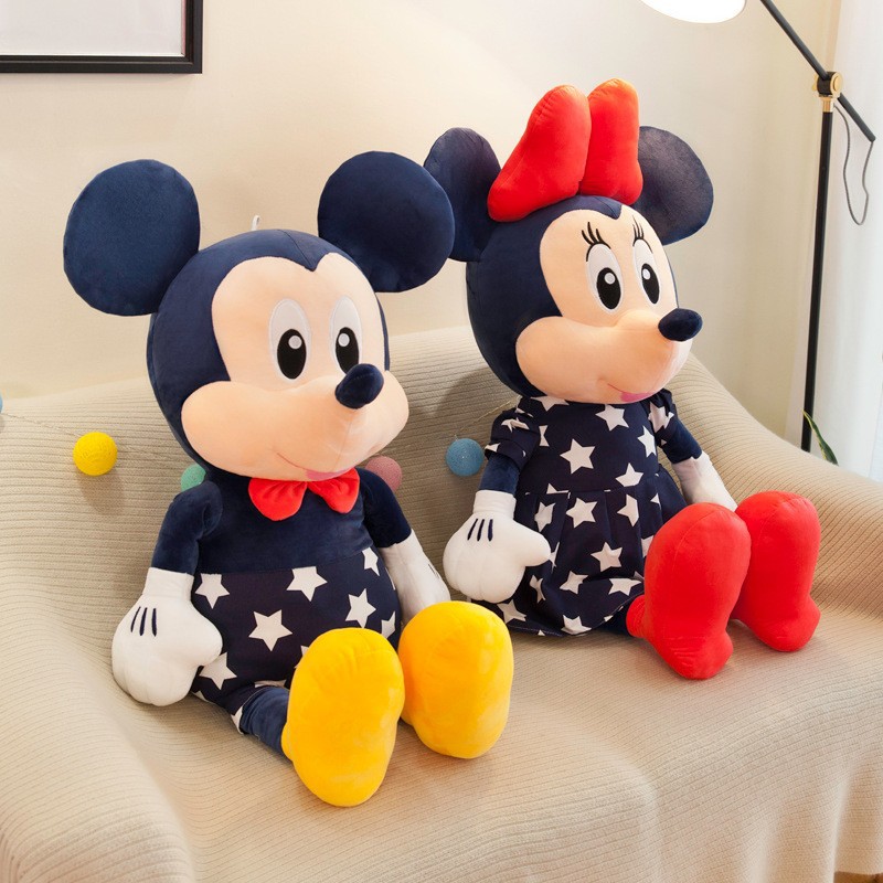 Creative star Mi Mouse plush toys, couple dolls, Mini dolls, birthday gifts for girls, home throw pillows