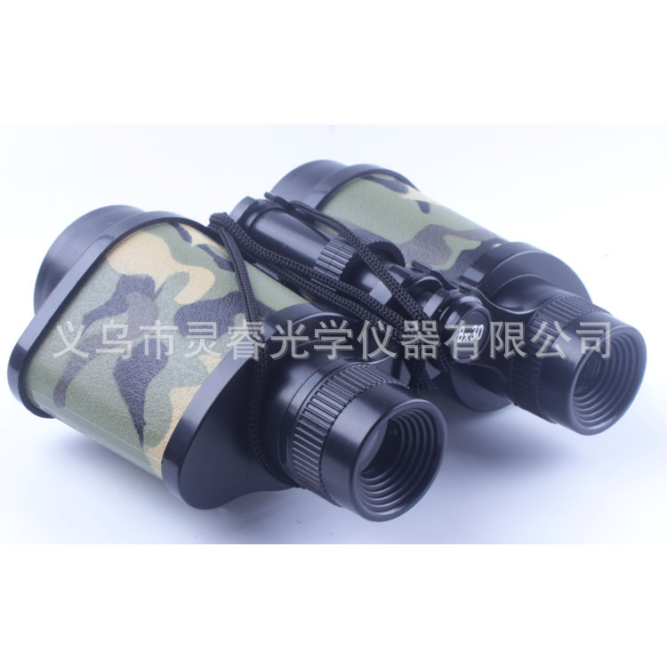 Factory direct sales of color 8*30 children's binoculars, promotional gifts, plastic toys, student presents details Picture
