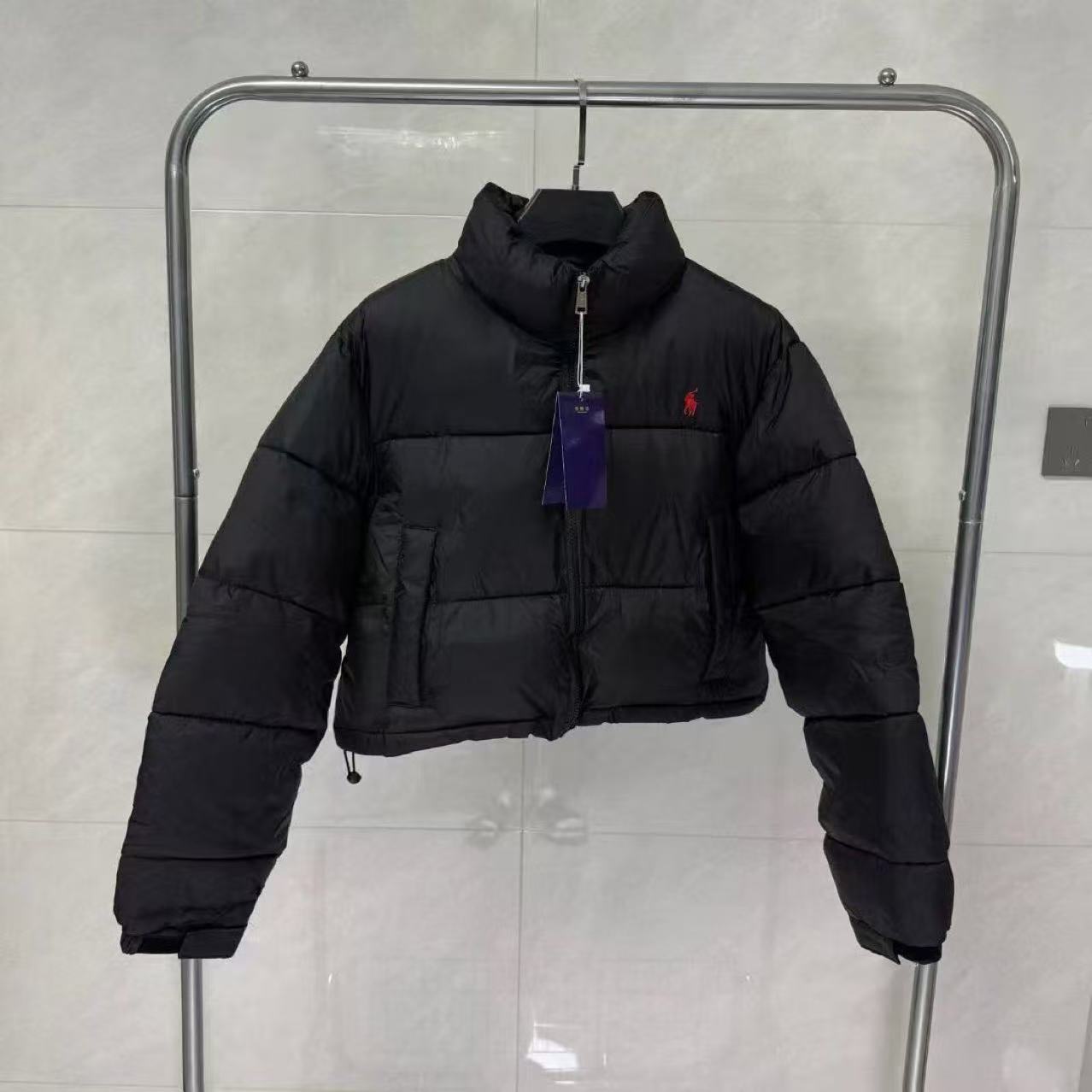 Cross-border foreign trade Little Red Horse high-waisted cotton-padded jacket, short, fluffy, thick and warm winter women's coat, thick cotton-padded jacket Application Scenario