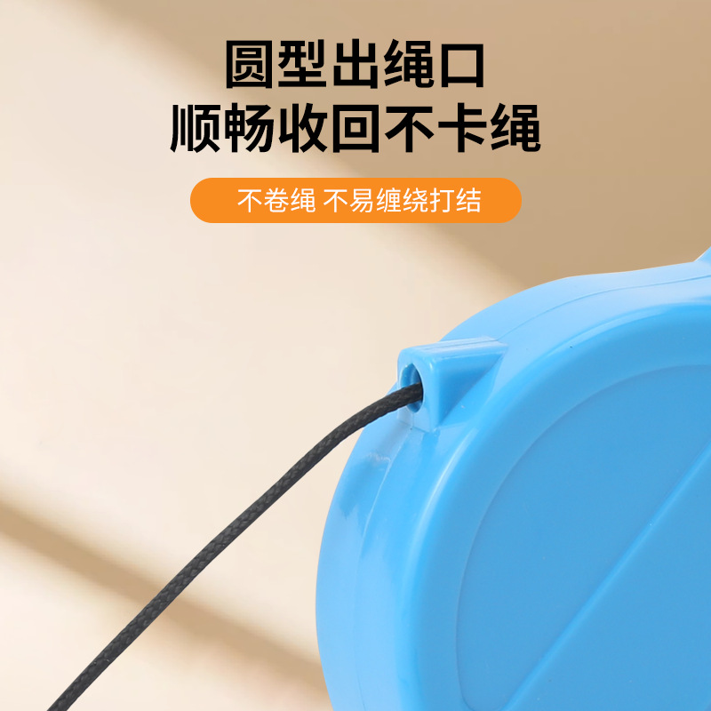 3-meter pet leash button switch automatic telescopic pet dog leash, outdoor dog walking leash details Picture
