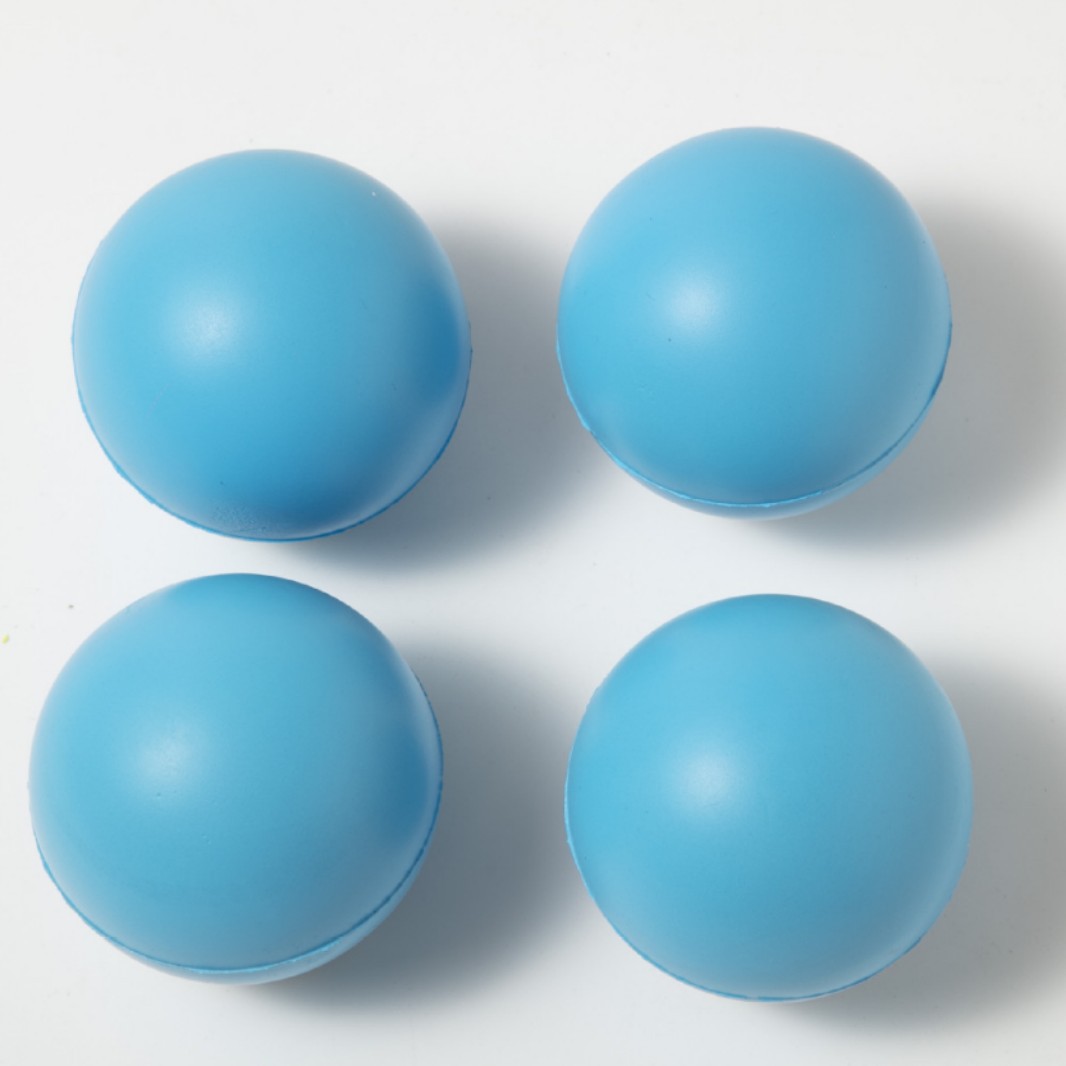 跨境爆款6.3cmPU发泡球光面中弹力发泄压力球海绵手抛球厂家批发详情图4