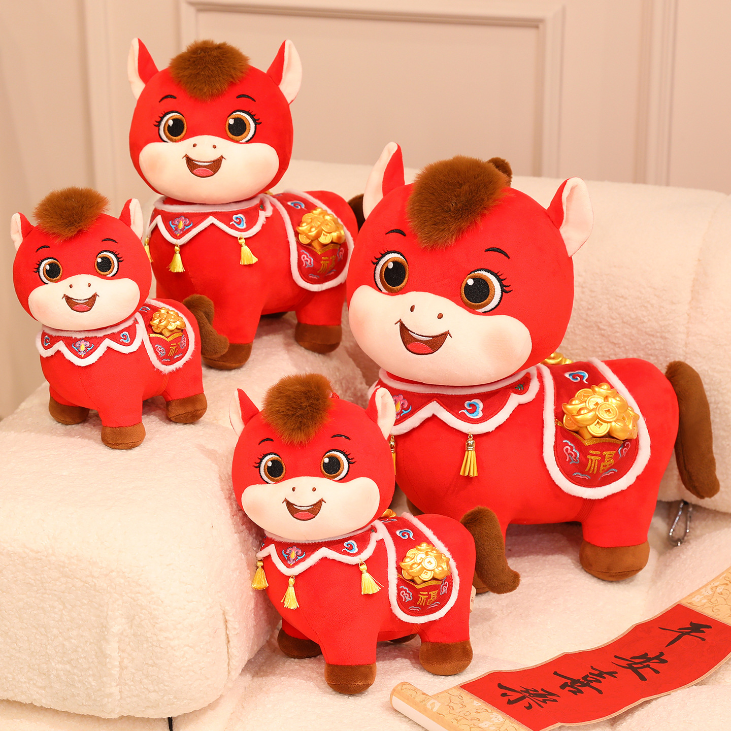 布类公仔、玩偶、娃娃实物图