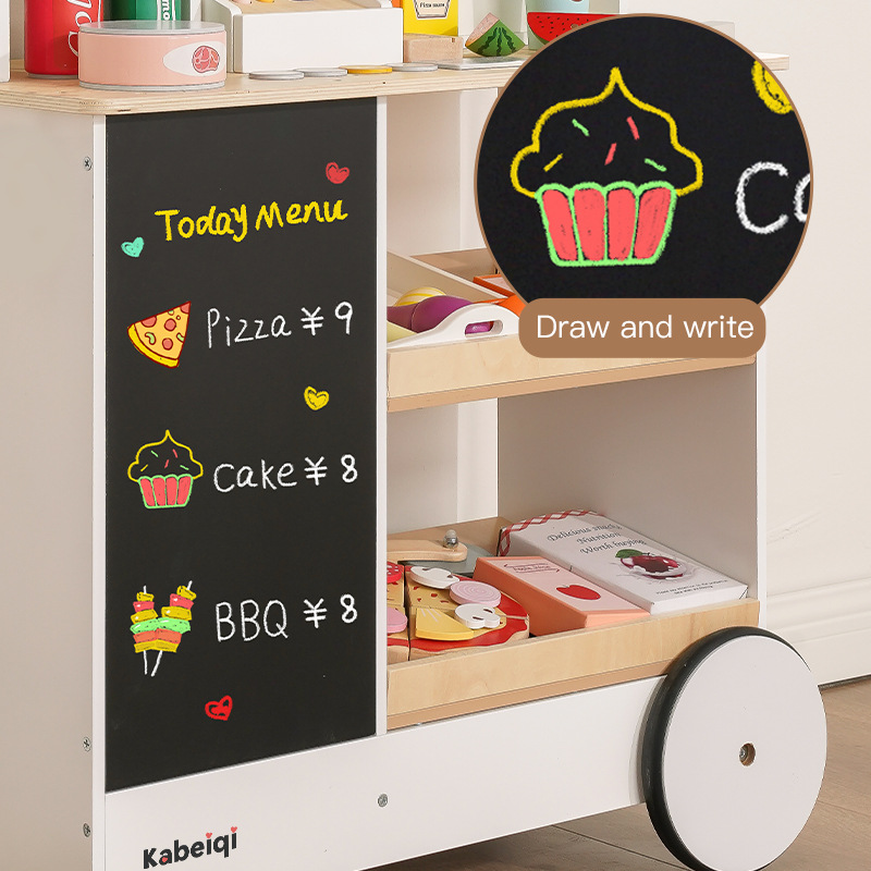 儿童玩具/玩具挂板/可做饭厨具/迷你小厨房/过家家玩具细节图