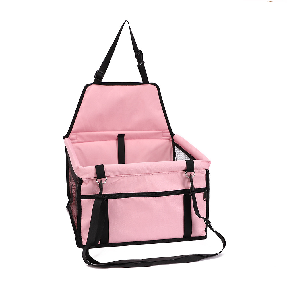 Rongka Pet Cross-border Car Pet Bag, Cute Printed Portable Pet Bag, Oxford Cloth Car Pad Pet Hanging Bag, Pet Travel Bag Item Picture