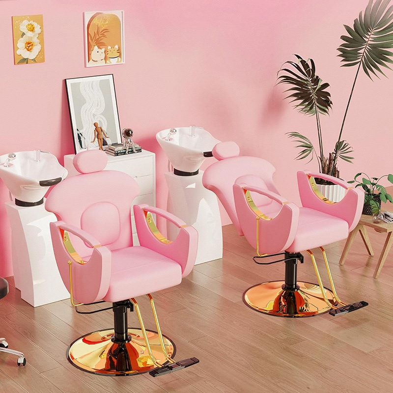 美发椅实物图