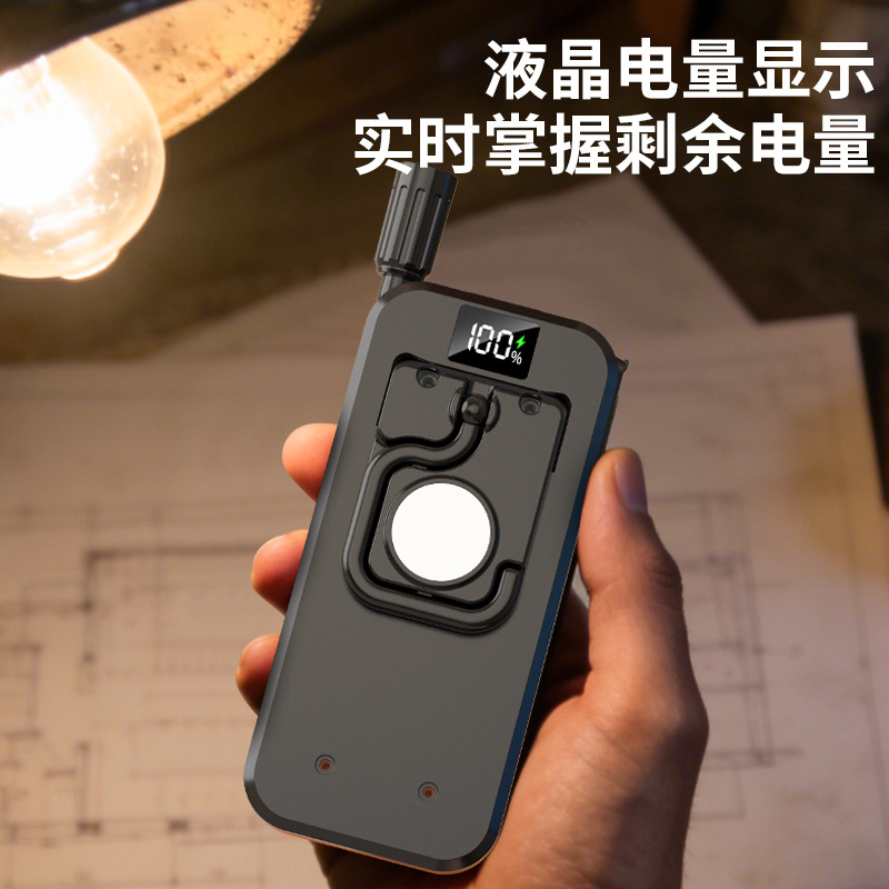Cross-border magnetic hook pen holder, bendable TYPE-C, rechargeable built-in battery, LED work light, auto repair maintenance light details Picture