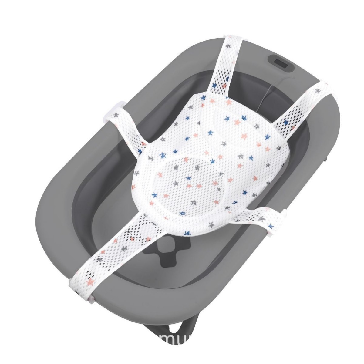 Bao Bao children's bath net, bath pad, baby bathing wonder, support frame, bathtub, reclining support, newborn suspended pad, bath stand seat Item Picture