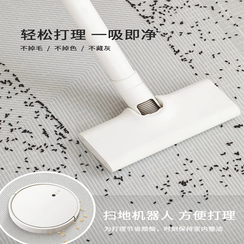 Carpet, living room, no need to wash, washable, new coffee table, sofa, bedroom, bedside blanket, floor mat, carpet, large area, full coverage home Specification image