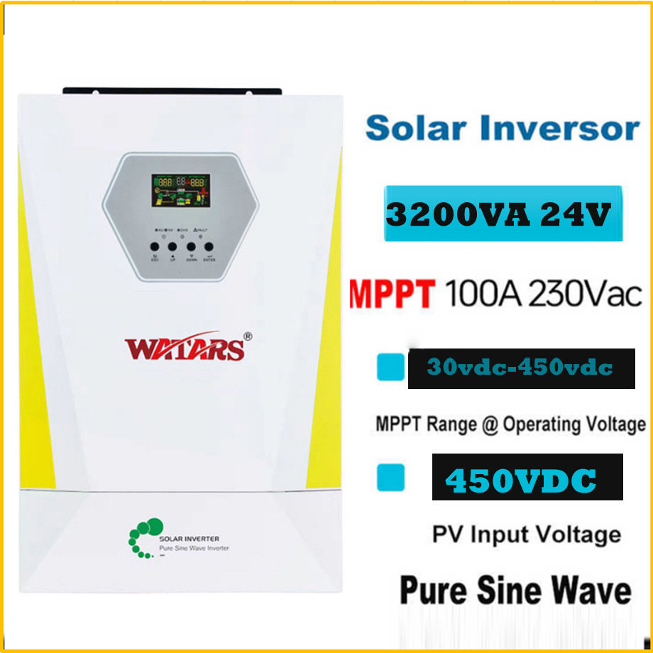 High-power pure wave inverter, photovoltaic power generation system inverter, solar energy storage high-frequency reverse control integrated machine details Picture