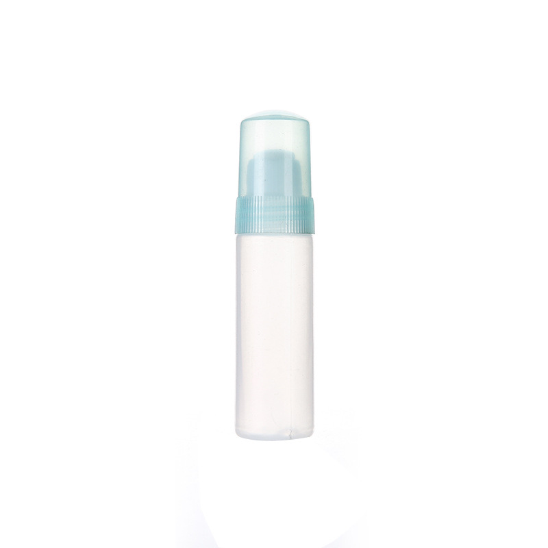 Light blue bottle cap transparent liquid spray dispensed bottle perfume empty bottle portable carrying set Item Picture