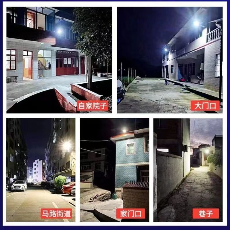 New cross-border wall lamps, outdoor waterproof villa courtyard lamps, garden solar rechargeable outdoor door sensor lamps Specification image