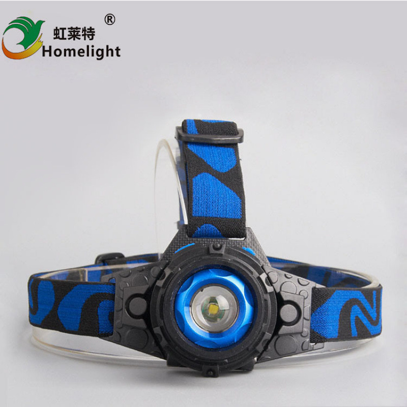 Cross-border built-in batería portátil ligero montar al aire libre camping led luz brillante recargable LED headlight Item Picture