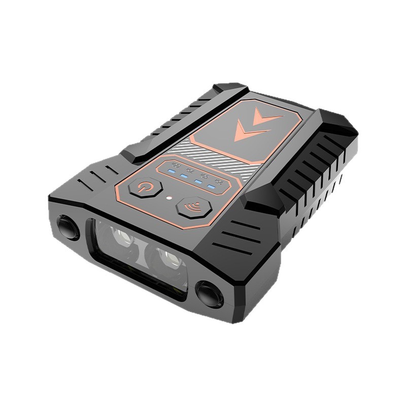 Intelligent sensor cap clip light, fishing night fishing light, cap brim light, head-mounted waterproof ultra-bright sensor headlight, leaning equipment accessories, mountain bike riding light Application Scenario
