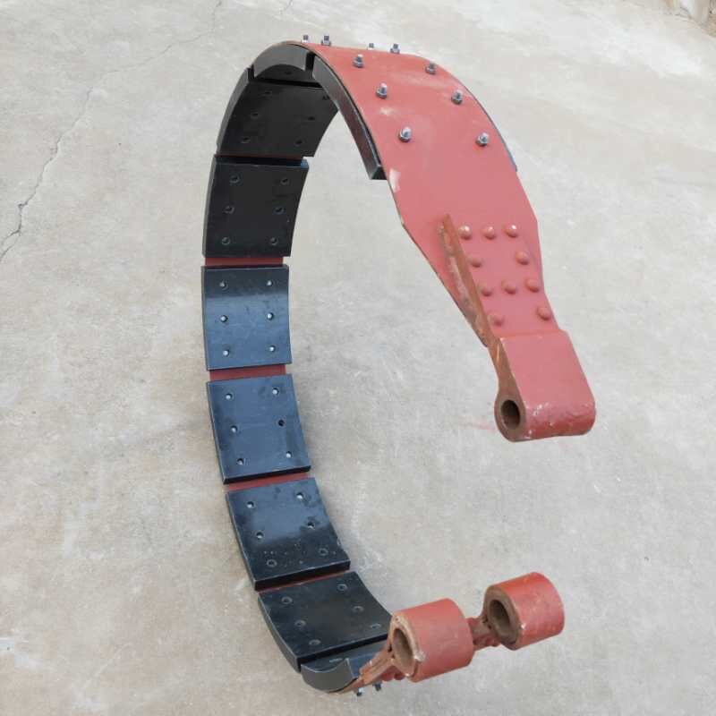 弘翰厂家生产石油钻机绞车主滚筒用鼓式刹车块                                       