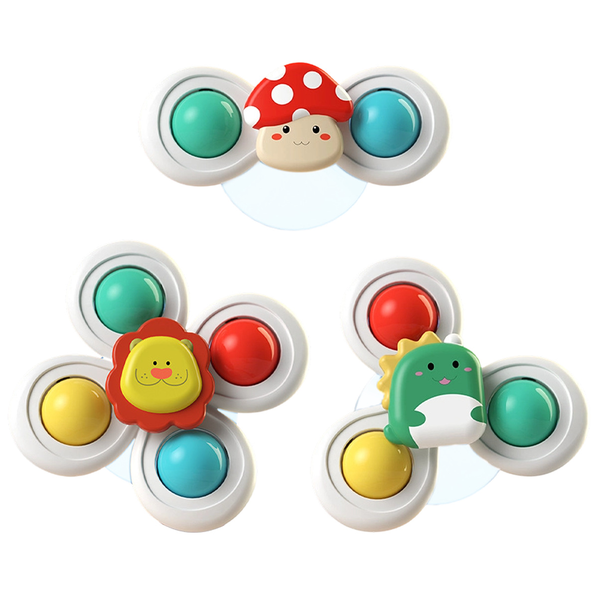 Cat suction cup spinning toy for self-entertainment and boredom, rotating windmill for kittens, energy-consuming, scratch-resistant cat teasing products Item Picture