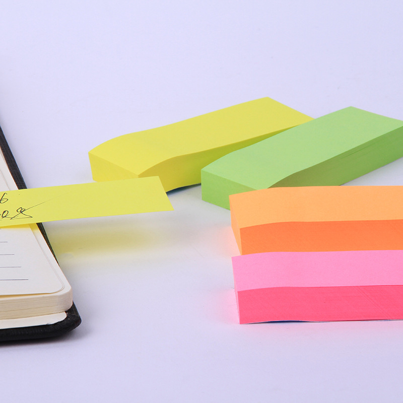 Korean creative tear-off small self-adhesive sticky notes, stickers, index and indication marks, 3 pieces, 100 pages Specification image