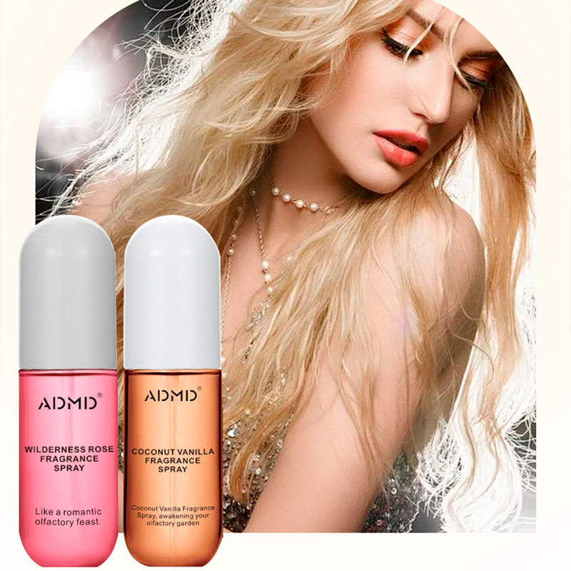 【跨境专供】玫瑰椰子头发身体香水香氛喷雾祛除异味持久淡香批发