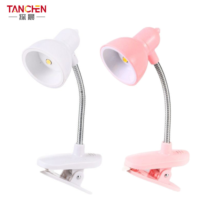Cross-border book clamping lamp, eye-protecting reading lamp, bed reading lamp, student dormitory night light, charging clip lamp