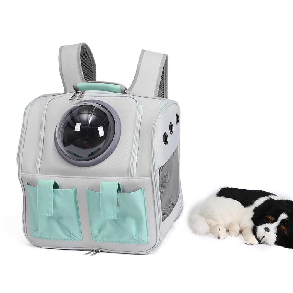 宠物包/大猫背包/便携式猫猫包/宠物拉杆包/便携猫包白底实物图