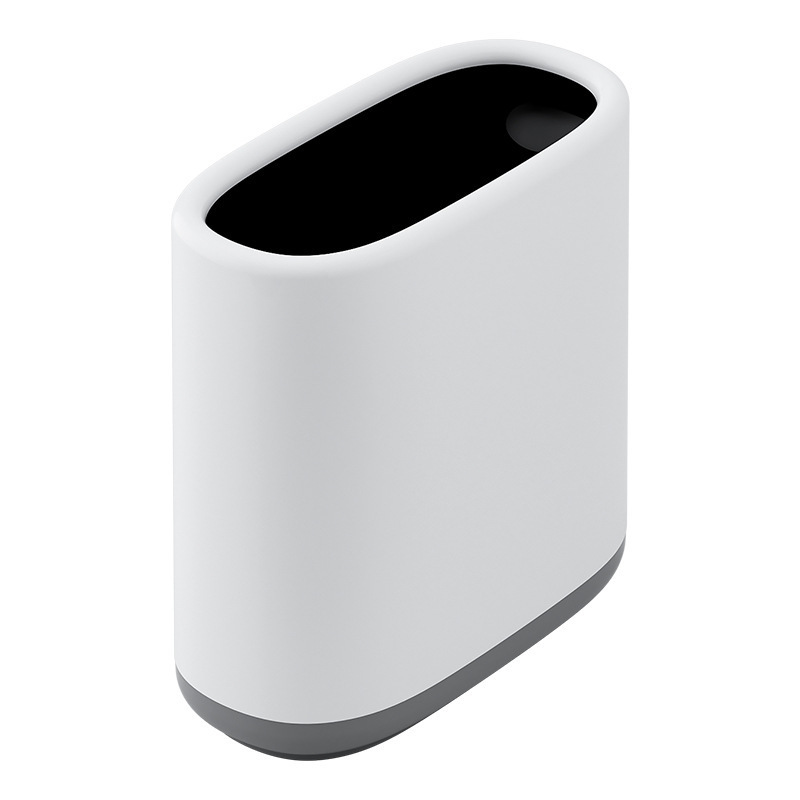 垃圾桶家用卫生间厕所客厅简约新款夹缝厨房卧室双桶ins风纸篓