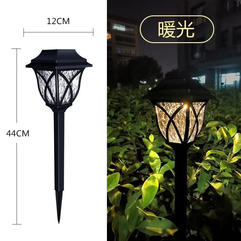 Outdoor solar lamps, household courtyard lawn lamps, ground plug-in lighting lamps, garden decoration waterproof decorative atmosphere lamps Application Scenario