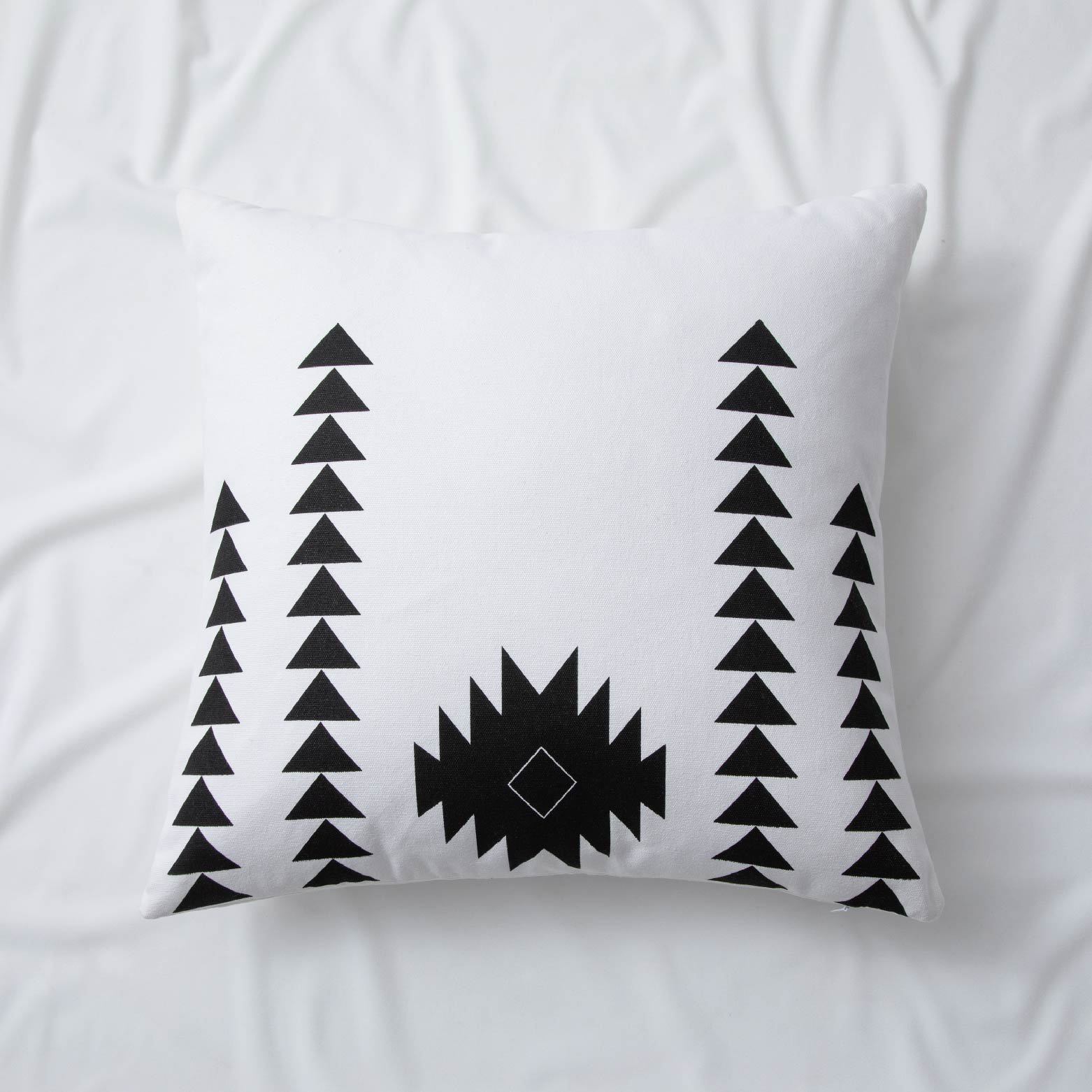 Amazon Bohemian Geometric Print Throw Pillows, Simple Living Room Cushions, Dormitory Backrests, Sofa, Bedroom Pillowcases details Picture