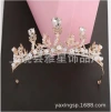 Alloy rhinestone crowns, gold and silver wedding headwear, Korean-style wedding accessories for brides, available for purchase on Amazon and AliExpress details Picture