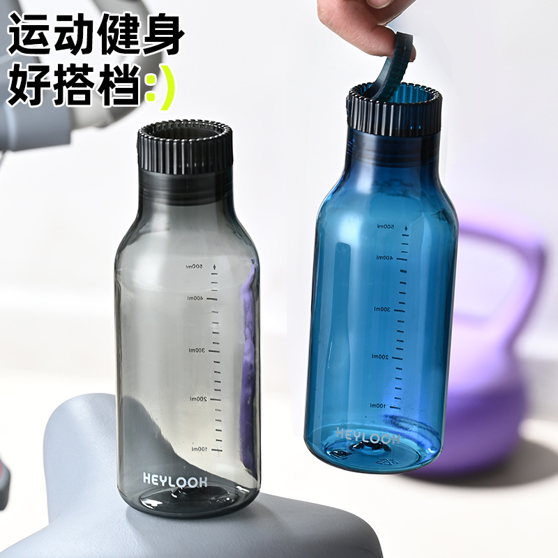 饮料瓶/玻璃饮料瓶/饮水瓶/网红饮料瓶产品图