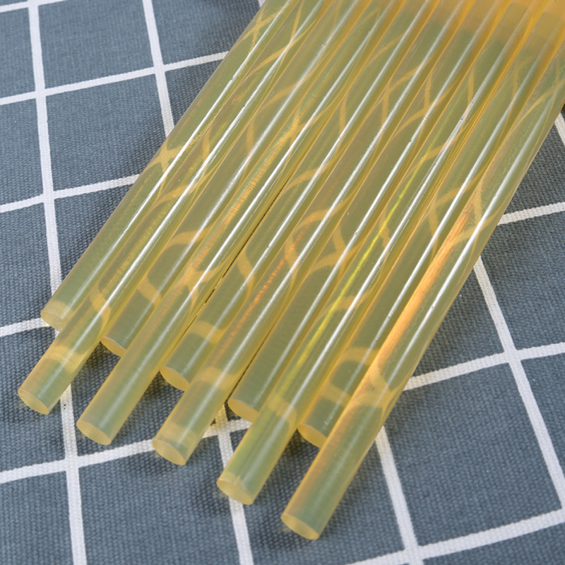 【 Wholesale Hot Melt Adhesive Sticks 】 High-viscosity transparent clear adhesive sticks 7mm, household handcrafted 11mm adhesive strips hot melt adhesive sticks details Picture