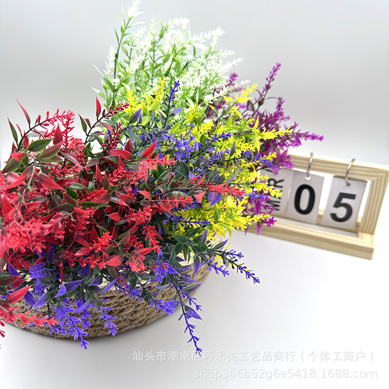 仿真花配件/花杆/仿真水果配件/蝴蝶插杆/工艺品配件细节图