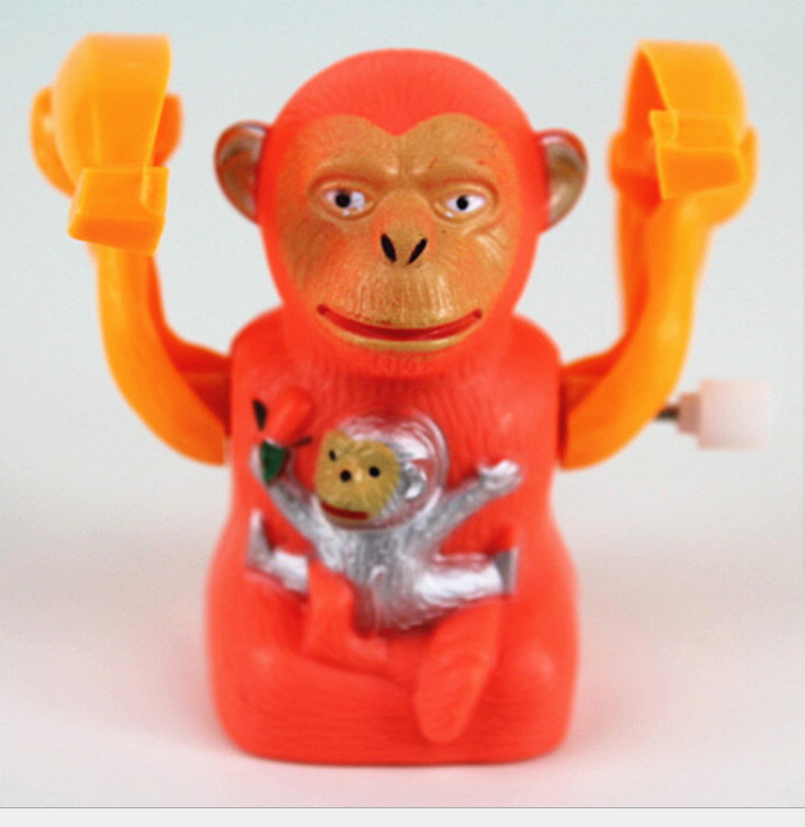 发条翻跟头猩猩 上链跟斗猴子 发条翻跟斗猴子 翻斗玩具批发供应