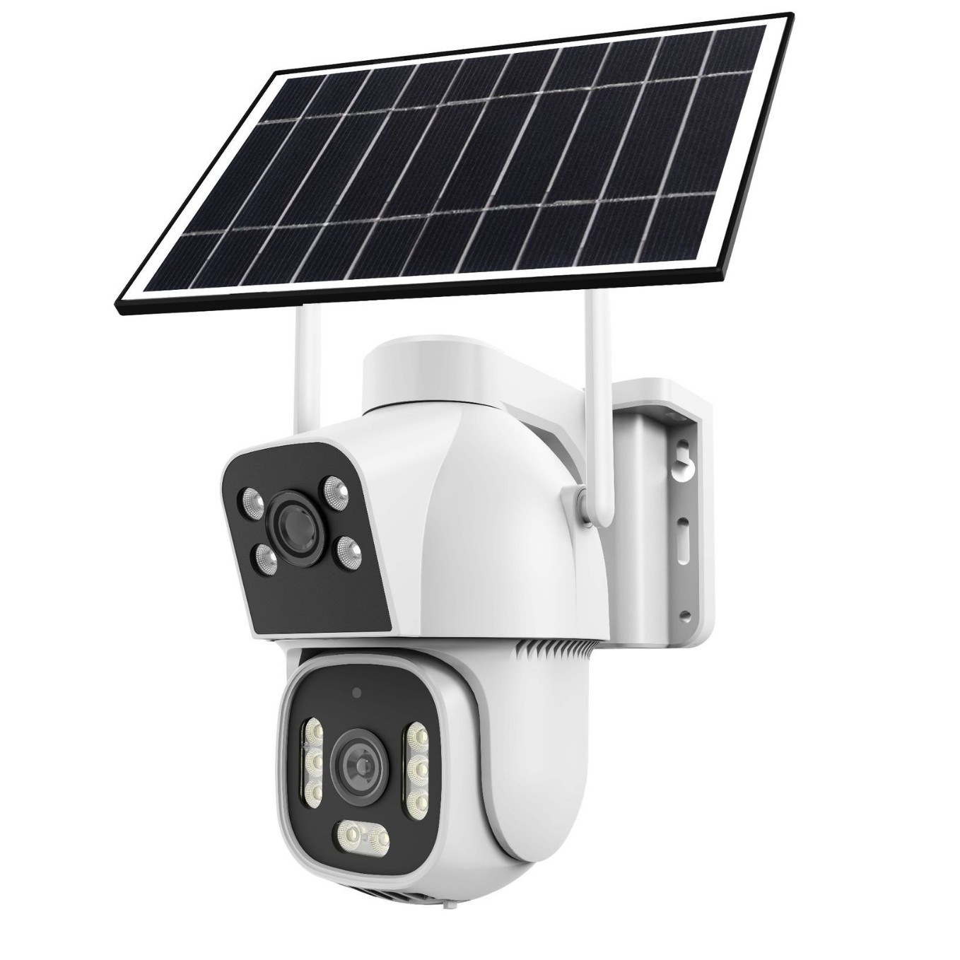 AOV solar-powered security surveillance camera, lifetime free data, 4G camera without power or network Item Picture