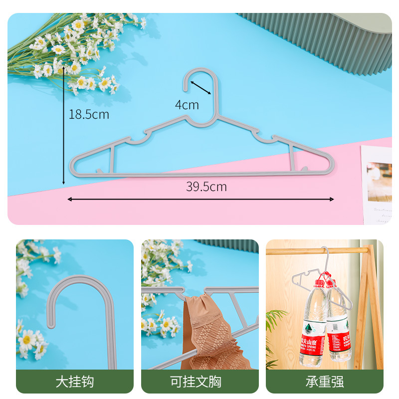 Plastic household clothes drying rack, thin and seamless, wholesale to supermarkets, adult clothes drying rack, direct sales from the manufacturer, anti-slip for household use details Picture