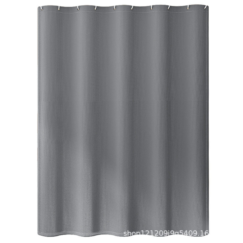 浴帘/浴帘隔断帘/气泡膜/洗手间防水布/跨境白底实物图