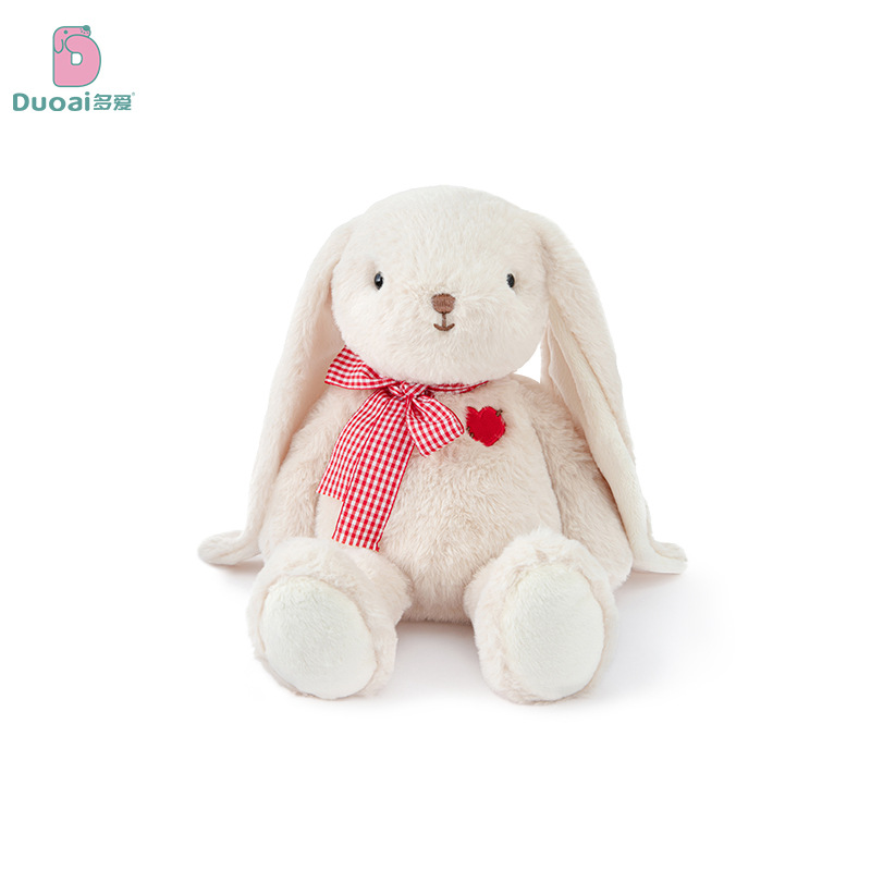 A genuine and cute doll, a heart-shaped rabbit plush toy, a soothing and sleeping doll, a claw machine doll, a birthday gift Application Scenario
