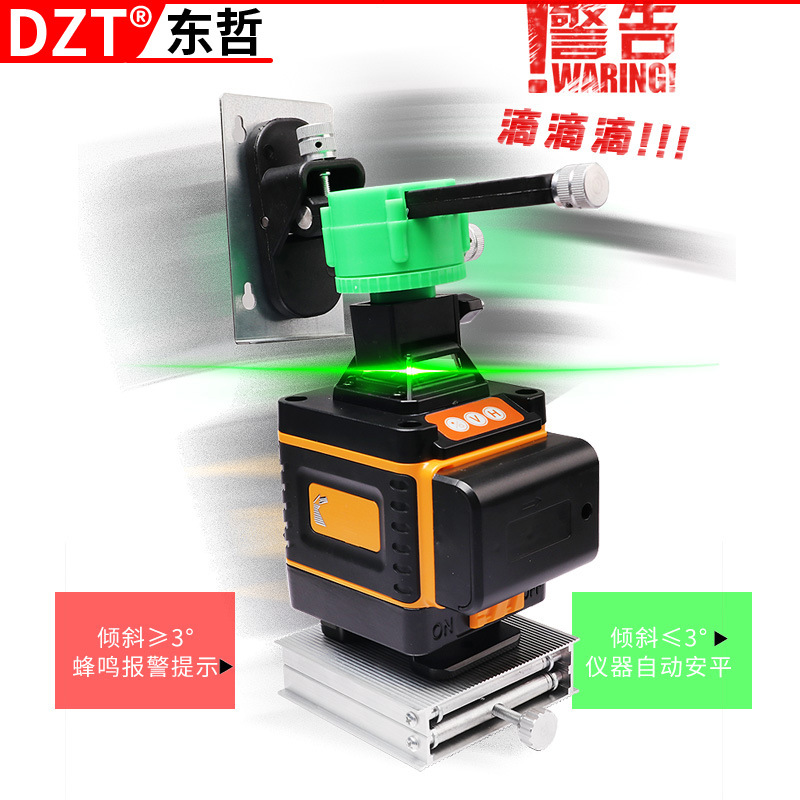 3D/4D level, 12-line high-precision 16-line laser infrared automatic leveling floor and wall bonding instrument Application Scenario