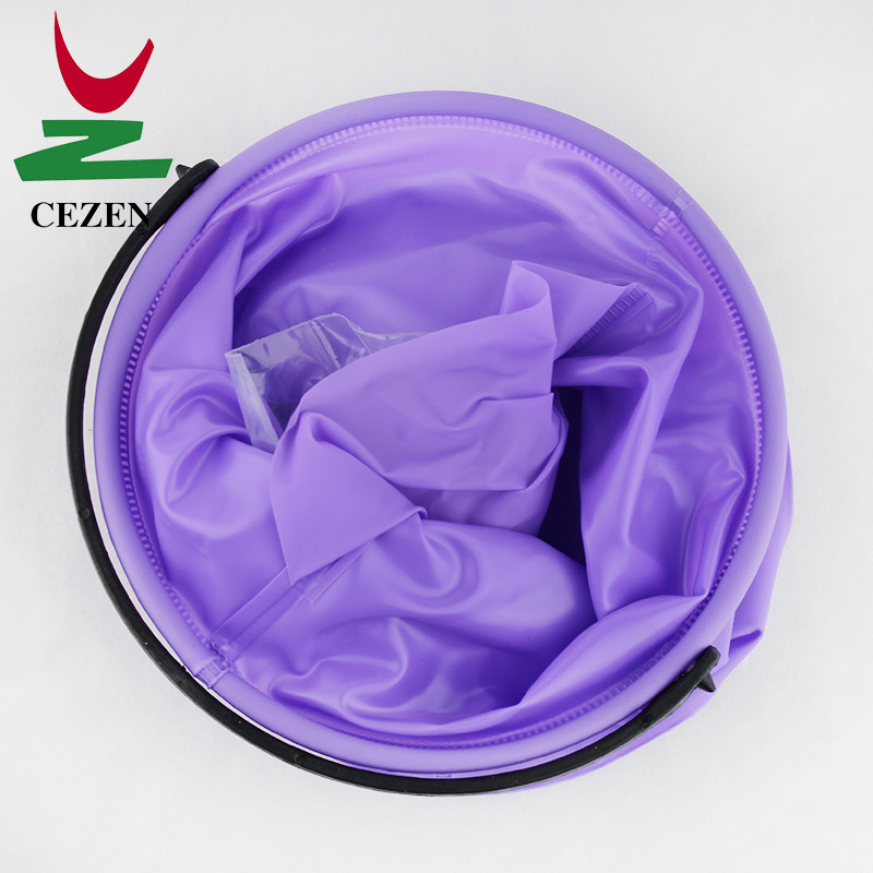تنكمش الدلو المطاطي المطاطي للبراميل صغيرة محمولة للرسم في الهواء الطلق Specification image