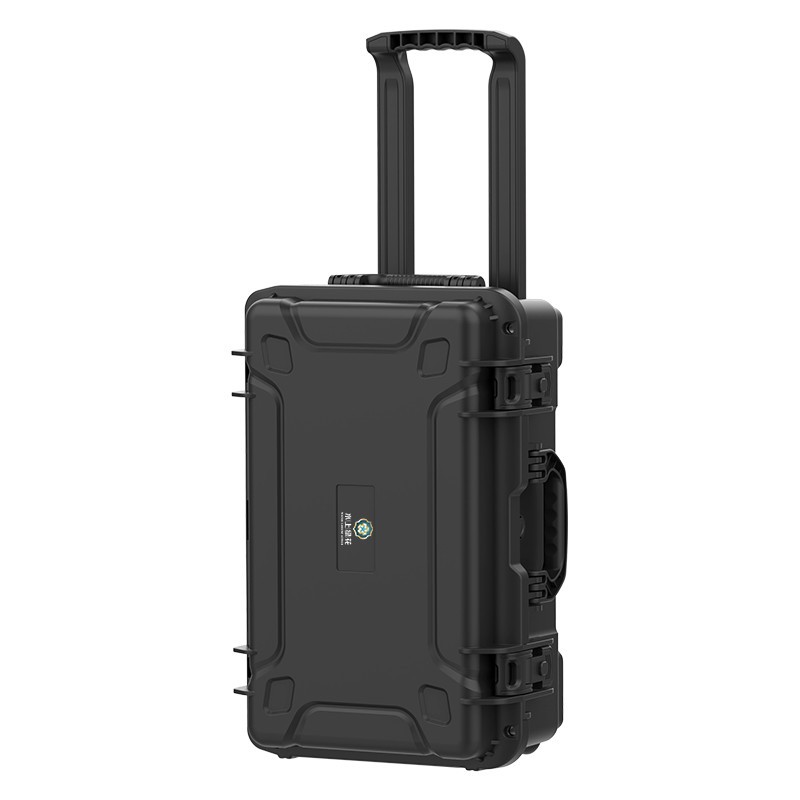 Large-capacity mobile plastic pull rod protective box, industrial mechanical equipment shock-resistant storage box, safety box with wheels Item Picture