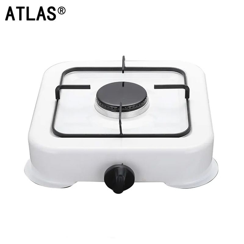 跨境专供ATLAS便携式单灶燃气灶猛火炉节能煤气灶欧式简单燃具