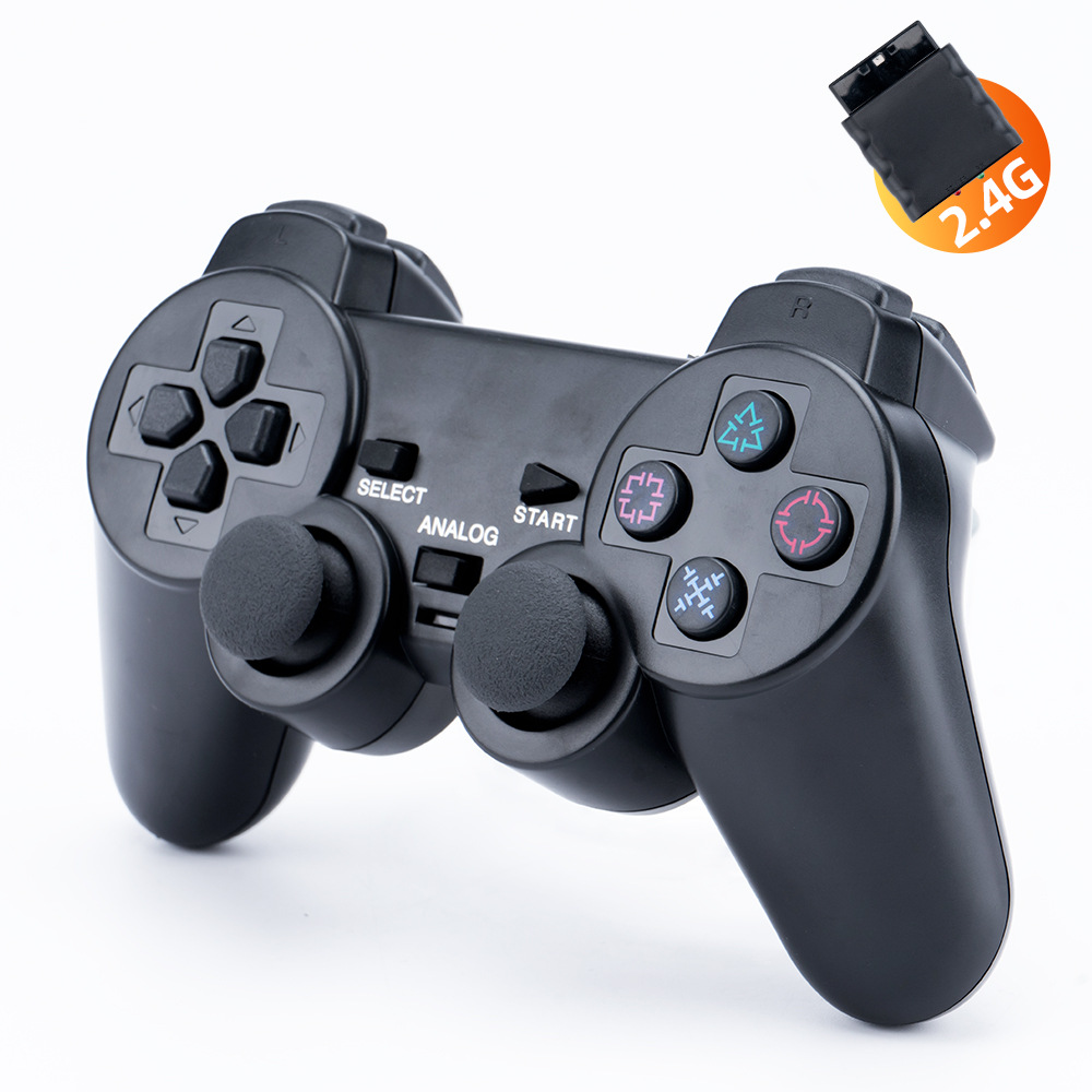 PS2 wireless controller 2.4G game controller 3-in-1/6-in-1 controller P3 is compatible with PS2 wireless game controllers Specification image
