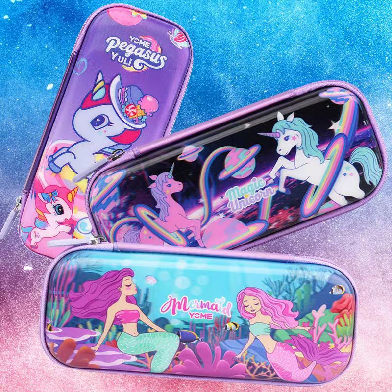 yome Youmi Primary School Stationery Box EVA Multi-functional 3dVR Three-dimensional Stationery Bag for Boys and Girls Children's Pen Case